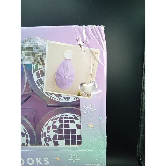 Your Decor Disco Display Hooks Set Of 6 From Horizon Group USA For Wall - Picture 5 of 8